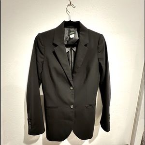 J.Crew Black Blazer. Fine wool, barely used.